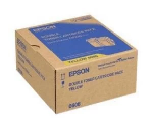 Image of Epson S050606 Yellow Laser Toner Ink Cartridge
