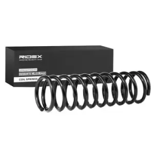Image of RIDEX Coil spring 188C0119 Suspension spring,Springs VW,AUDI,Polo Coupe (86C, 80),Polo Schragheck (86C, 80),Polo Classic (86C, 80),POLO (86)