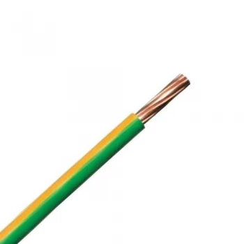 Image of Zexum 16mm Earth Single Core 6491B LSZH Insulated Conduit Wire - 100 Meter