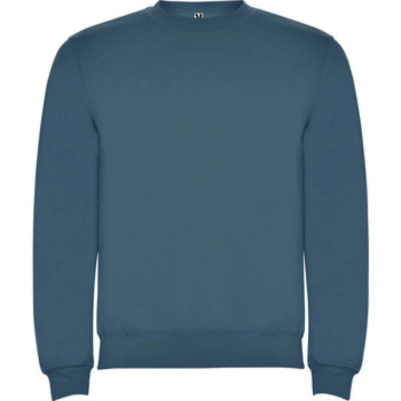 Image of ROLY ROLY Men Clasica Crew Neck Sweatshirt in Mid Blue Size: X-Small Mid Blue XS Male 5063574400107