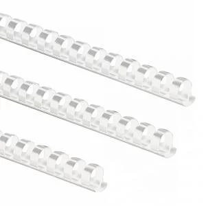 Image of Fellowes Binding Comb 19mm White A4 Pack of 100 53474