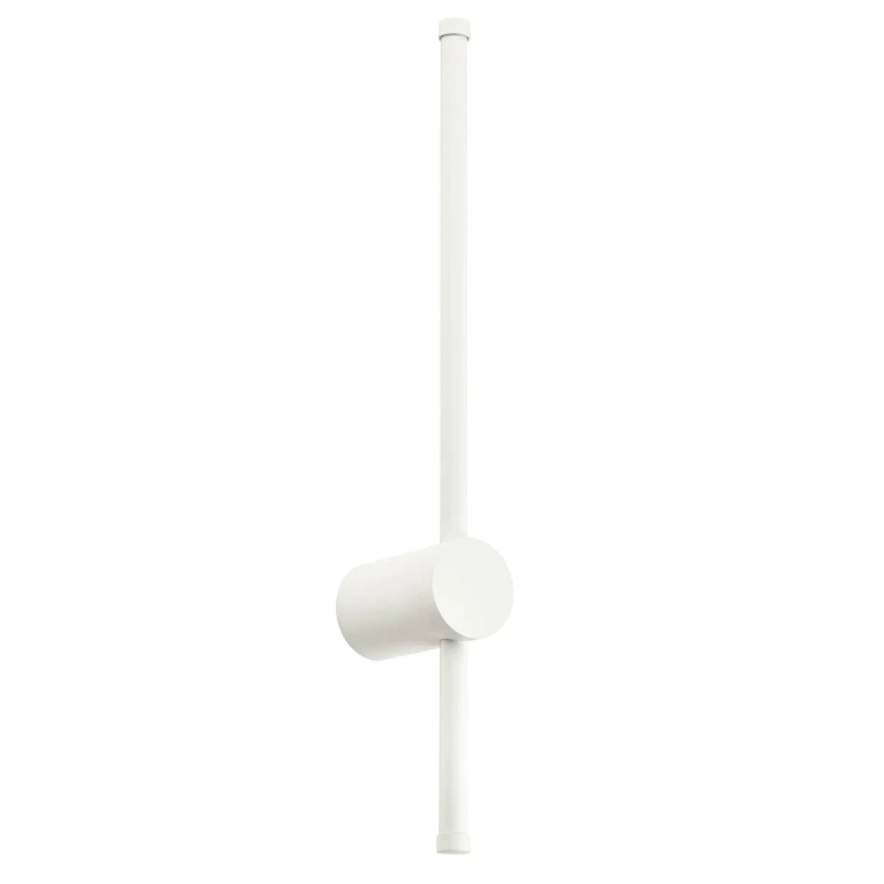 Image of Happy Homewares Modern & Sleek Stick Style Ambient LED Wall Light Fitting in White White Unisex
