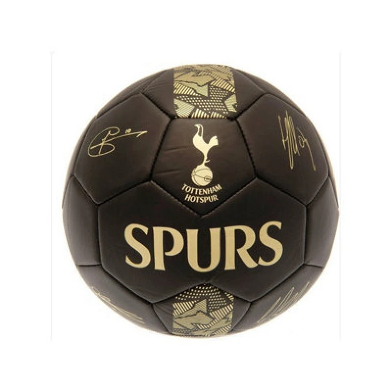 Image of Tottenham Hotspur Fc Phantom Signature Football Black/gold (5)