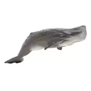 Image of MOJO Sealife Sperm Whale Toy Figure, 3 Years and Above, Grey (387210)