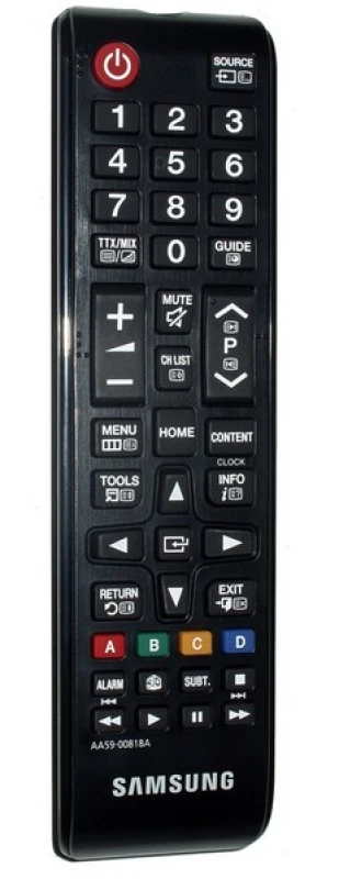 Image of Samsung AA59-00818A remote control IR Wireless TV Press buttons