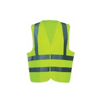 Image of Hi-vis Waistcoats 2BB & B (EN20471) Yellow - 2XL - Sitesafe