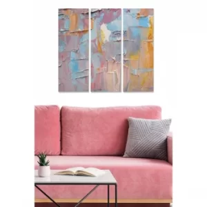 Image of MDF584279542 Multicolor Decorative MDF Painting (3 Pieces)