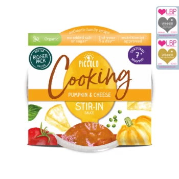 Image of Piccolo Organic Pumpkin & Cheese Sauce - 120g x 12