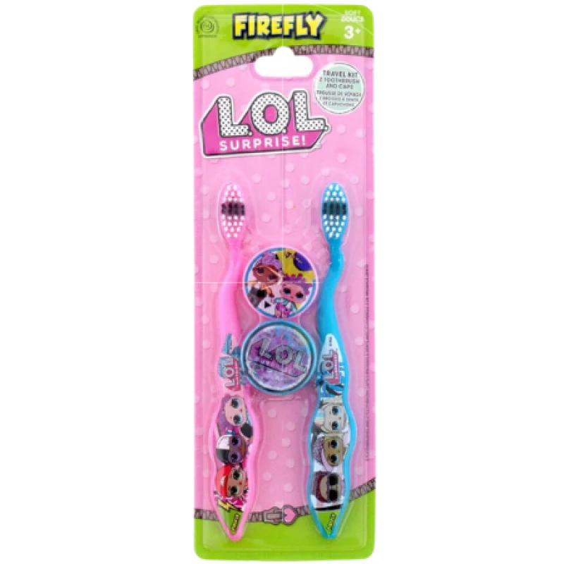 Image of LOL Surprise Firefly Toothbrush 3+ years - 2 pcs LOL-366741