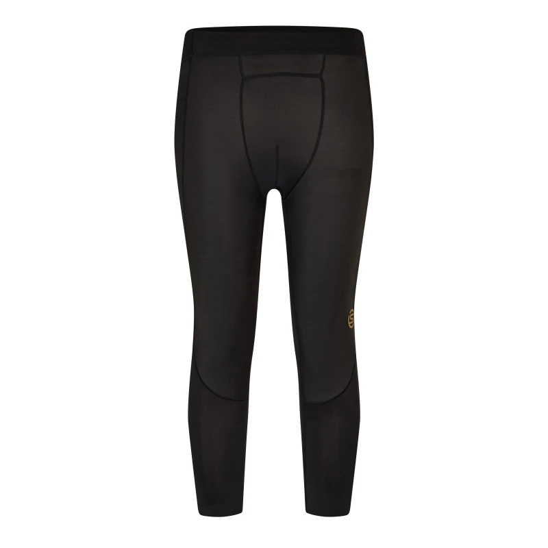 Image of Skins A400 3/4 Mens Performance Tights X Small Black 45272103310