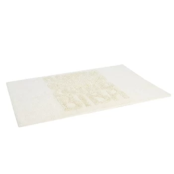 Image of Biba Biba Tufted Bath Mat - Cream