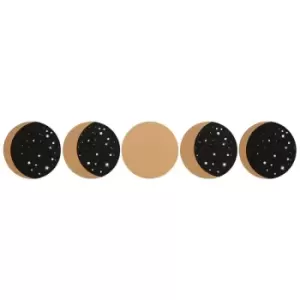 Image of Set of 5 Moon Phases Coaster Set