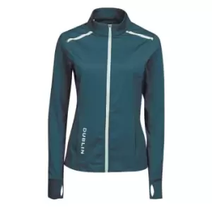 Image of Dublin Kendra Zip Track Jacket Ladies - Blue