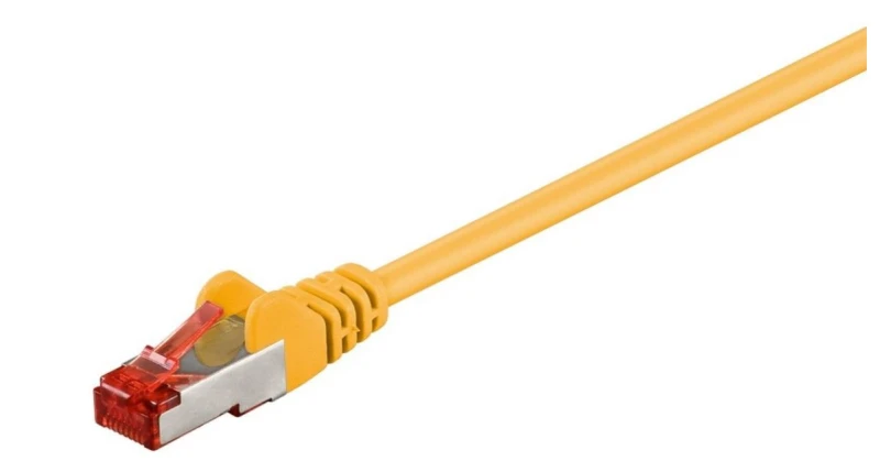 Image of Microconnect SSTP650Y networking cable Yellow 50 m Cat6 S/FTP (S-STP)