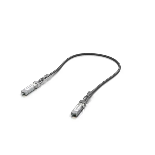 Image of Ubiquiti Ubiquiti UACC-DAC-SFP10-0.5M InfiniBand/fibre optic cable SFP+ Black UACC-DAC-SFP10-0.5M