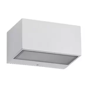 Image of Nemesis Aluminium LED Outdoor Wall Light White IP44