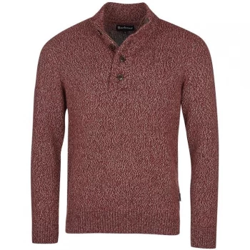 Image of Barbour Sid Half Zip - Crimson RE99
