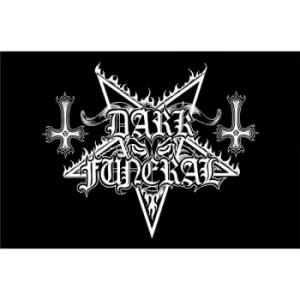 Image of Dark Funeral - Logo Textile Poster