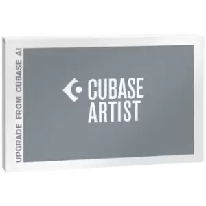 Image of Steinberg Cubase Artist 12 Upgrade, 1 licence Windows, Mac OS DAW software