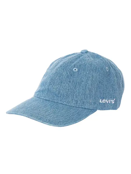 Image of Levis Light Blue - Blue Essential Cap Blue Female One 205406UK