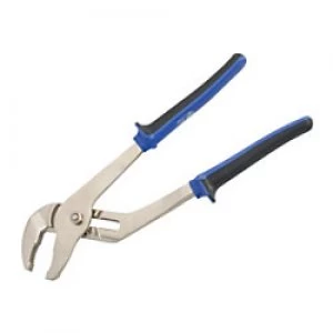 Image of Faithfull Water Pump Pliers with Plastic Handle FAIPLWP12 Chrome Vanadium Steel Silver