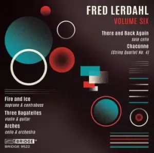Image of Fred Lerdahl There and Back Again/Chaconne - Volume 6 by Fred Lerdahl CD Album