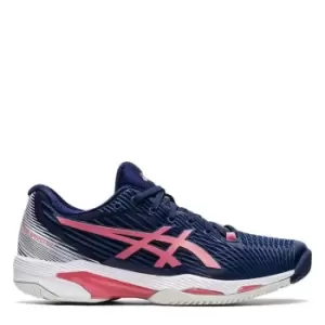 Image of Asics Solution Speed FF 2 Womens Tennis Shoes - Blue