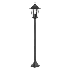Image of Netlighting Laterna 1 Light Outdoor Lamp Post Black IP44, E27