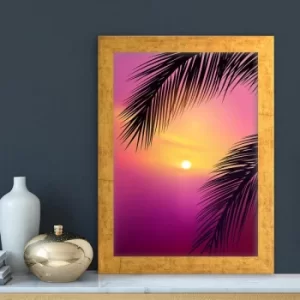 Image of AC6317670801 Multicolor Decorative Framed MDF Painting