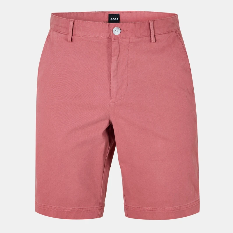 Image of Boss Mens Slice Chino Shorts Open Pink male 44W R