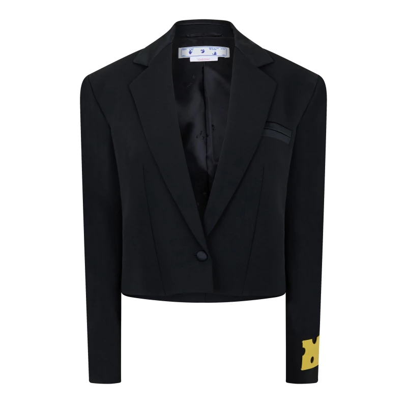 Image of OFF White Womens Suit Jacket - Black Female 8