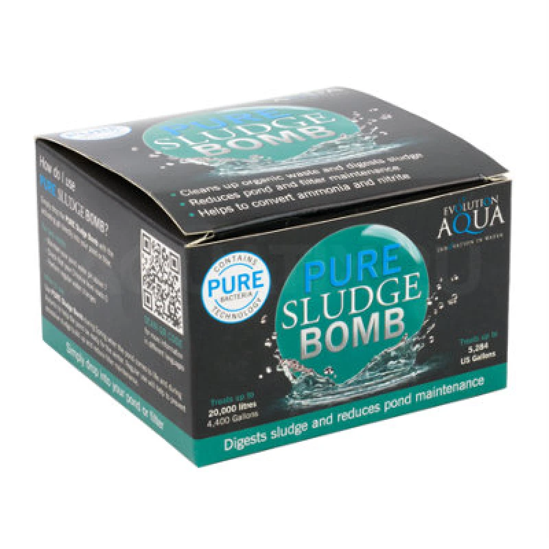 Image of Evolution Aqua Pure Sludge Bomb for Ponds Blue