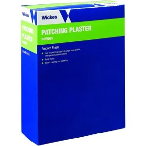 Image of Wickes Quick Setting Patching Plaster - White 1.7KG