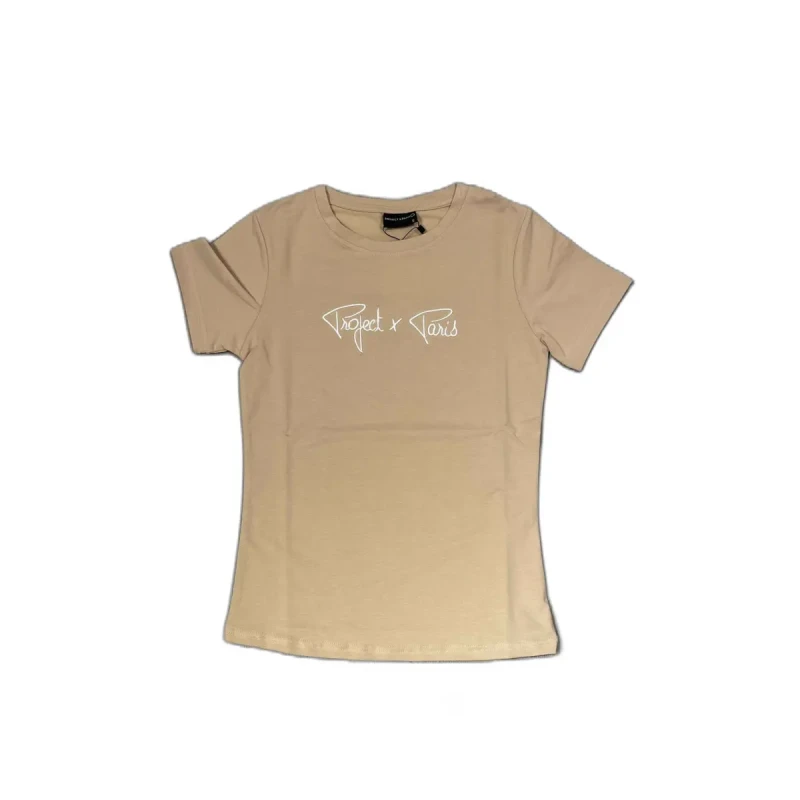 Image of Project X Paris Womens T-Shirt Project X Paris Beige Female XS