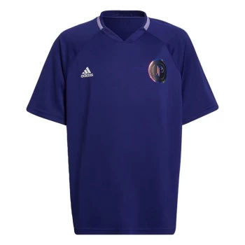 Image of adidas Pogba Jersey Kids - Legacy Indigo / White