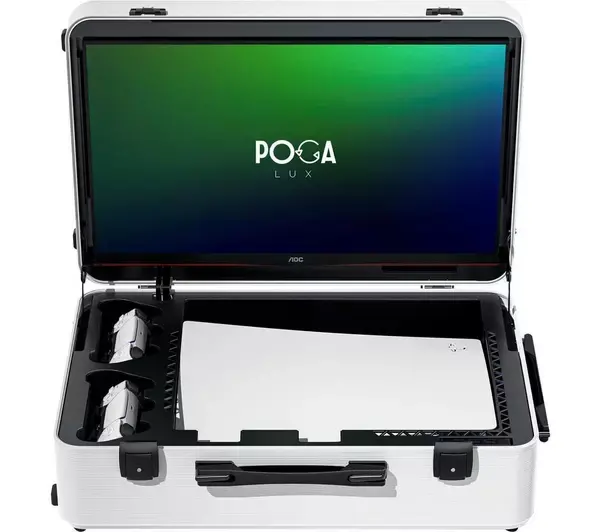 Image of Indi Gaming POGA Lux PS5 Full HD 23.8" Gaming Monitor & Portable Console Case