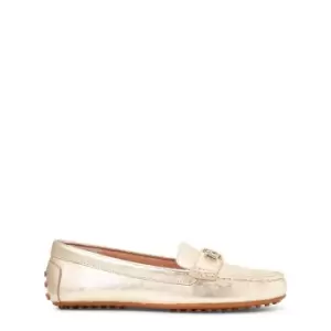 Image of Lauren by Ralph Lauren Barnsbury Driver Shoe - Gold