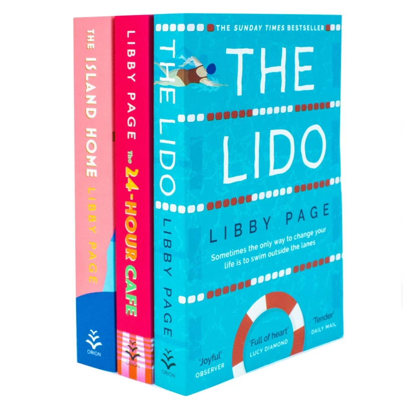 Image of Libby Page 3 Books Collection Set (The Lido, The 24-Hour Cafe, The Island Home) Libby Page Books