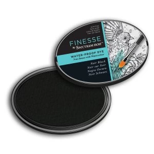 Image of Finesse by Spectrum Noir Water Proof Dye Inkpad - Noir Black