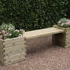 Image of Charles Bentley FSC Timber Trellis Planter