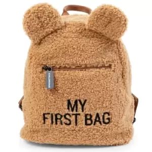Image of CHILDHOME Kids Backpack My First Bag Teddy Beige - Beige