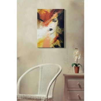 Image of Kanvas Tablo (50 x 70) - 52 Multicolor Decorative Canvas Painting