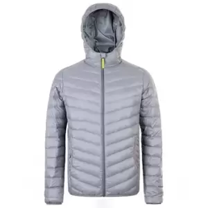 Image of SOLS Mens Ray Padded Jacket (XXL) (Metal Grey)