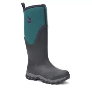 Image of Muck Boots Womens/Ladies Arctic Sport Tall Pill On Wellie Boots (3 UK) (Navy/Spruce)