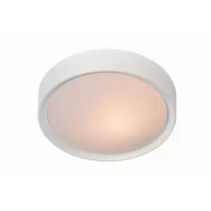 Image of Lucide Lighting - Lucide lex - Flush Ceiling Light - Ø33cm - 2xE27 - White