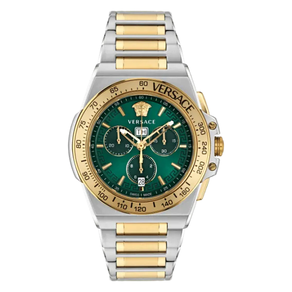 Image of Gents Greca Black Aluminous Watch VE7H00523