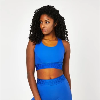Image of Everlast Seamless Panelled Sports Bra - Cobalt Blue