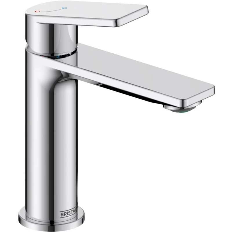 Image of Bristan Frammento Es Bas Chrome Eco Start Mono Basin Mixer Tap + Waste + Fixings
