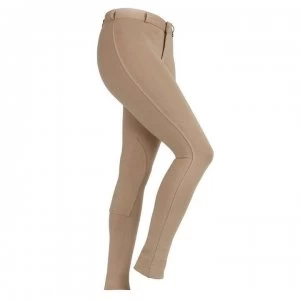 Image of Shires Junior Saddlehugger Jodhpurs - Beige