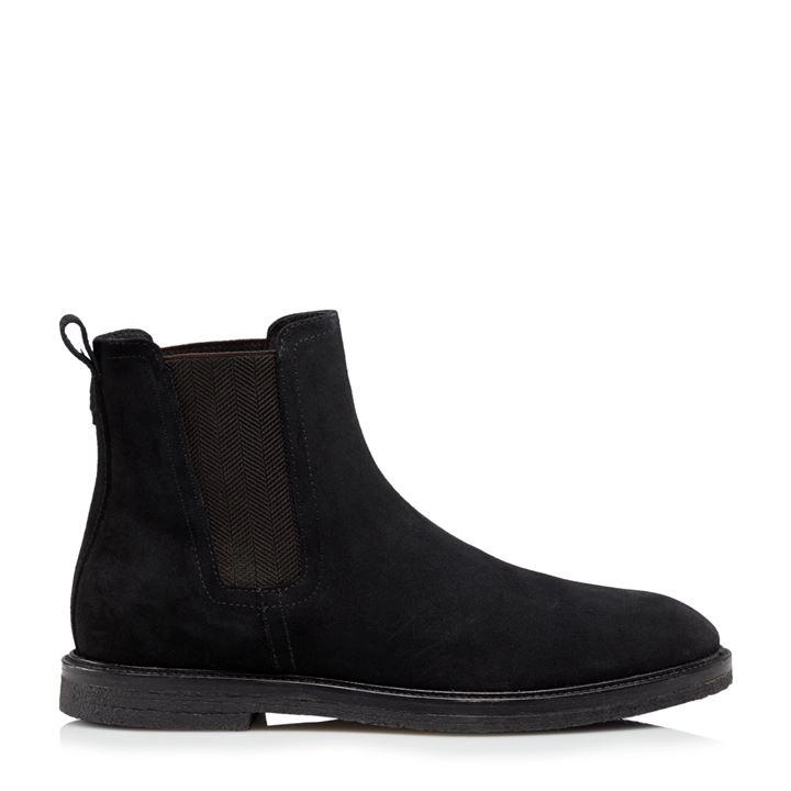 Image of Dune 'Cogent' Desert Chelsea Boots - 7 - black
